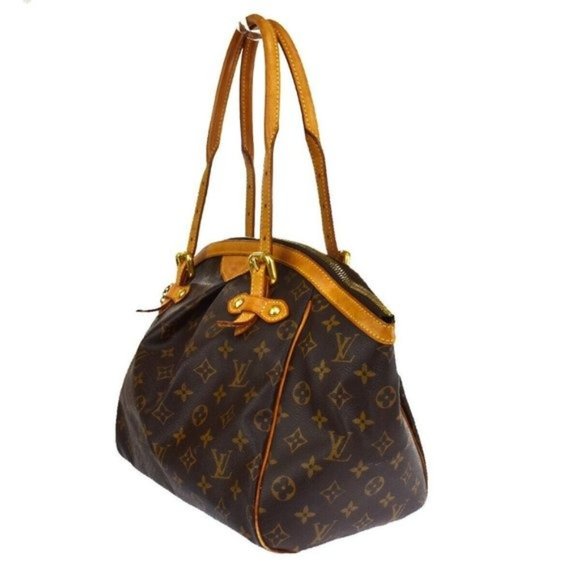 Tivoli Tote GM Brown Canvas Monogram Shoulder Bag - Picture 2 of 7